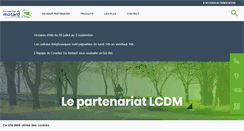 Desktop Screenshot of lecourtierdumotard.fr